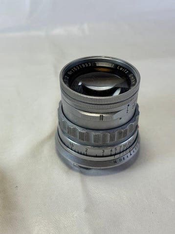 Leica, Leitz Summicron f=5 cm 1:2 , in plastic case ,