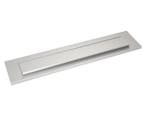 S2 briefplaat aluminium F71 - gepolijst rechthoekig, Verzenden, Nieuw