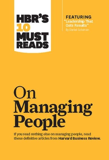 HBRs 10 Must Reads On Managing People, Ophalen of Verzenden, Nieuw