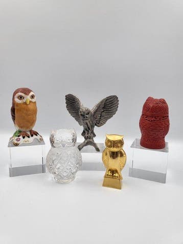 Collectie met dierenthema - Franklin Mint – Collection de 5