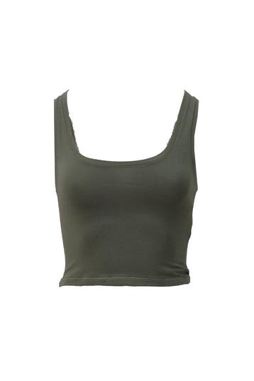 Organic Basics Top in maat S Groen, Kleding | Dames, Truien en Vesten, Organic Basics, Verzenden, Zo goed als nieuw, Groen
