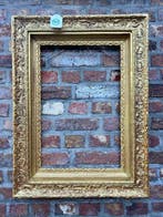 Lijst - 161. Oude goud vergulde schilderijlijst. Voor