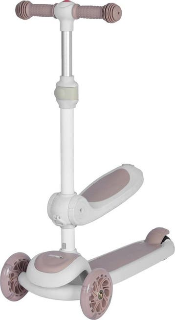 Eco Toys Siem Wit/Beige 2-in-1 Step/Loopfiets, Verzenden, Nieuw