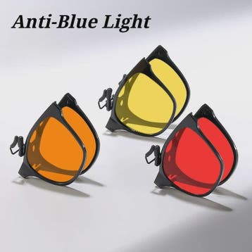 Clip-on Bril: Blauw Licht Filter & Nachtzicht voor PC, Gamin, Sieraden, Tassen en Uiterlijk, Zonnebrillen en Brillen | Dames, Verzenden