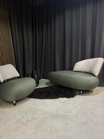 Leolux Pallone en Kikko Setje, Huis en Inrichting, Fauteuils, Zo goed als nieuw