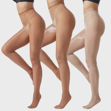 Glanzende 20D Pantyhose met Sparkle - Hoge Taille & Dans Tig, Verzenden, Nieuw