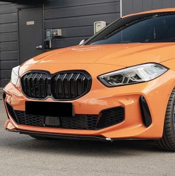 Grill voor BMW 1 Serie F40/F41 2020-2024 | glans zwart