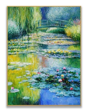 Stefano - Bridge Over Lily Pond