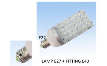 Vocare 30 watt LED lantaarnpaal lamp vervangt HPS lantaa..., Nieuw