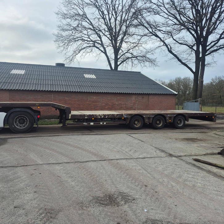 Veiling: Semi-Dieplader Nooteboom OSD-48-03V/L 2001, Auto's, Vrachtwagens, BTW verrekenbaar, Overige brandstoffen, Overige kleuren
