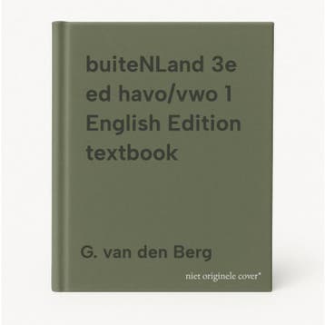 buiteNLand 3e ed havo/vwo 1 English Edition textbook, Boeken, Schoolboeken, Verzenden, Gelezen, G. van den Berg