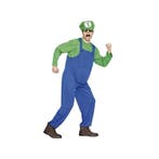 Loodgieter outfit groen voor heren - Super Mario kleding, Verzenden, Nieuw