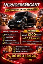 Verhuizen &amp; Transport vanaf €100 p/u, Diensten en Vakmensen, Verhuizers en Opslag, Inpakservice, Opslag