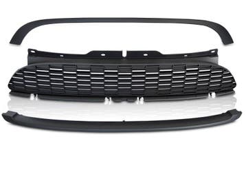 Grill Mini Cooper S R55 R56 R57 JCW look Mat Zwart, Ophalen of Verzenden, Nieuw