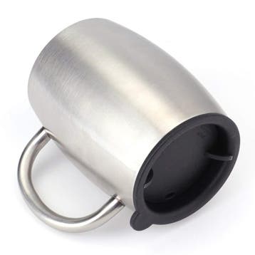 Slimtron 414ml drinkbeker koffiebeker - RVS - Geschikt voor, Ophalen of Verzenden, Nieuw