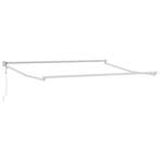 Schaduwdoek 3.5x2.5m wit metaal | retourdeal 57% korting, Tuin en Terras, Schaduwdoeken, Ophalen of Verzenden, Nieuw