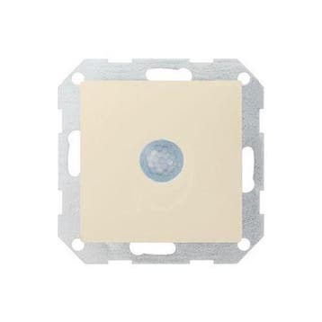 Koban PIR bewegingsmelder met GIRA afdekplaat  wit (creme), Ophalen of Verzenden, Nieuw