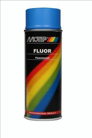 Motip Fluorescerende Lak Blauw 400ml, Ophalen of Verzenden, Nieuw