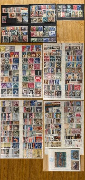 Vaticaanstad 1953/1978 - Volledige collectie (alleen 1958, Postzegels en Munten, Gestempeld