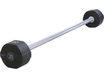 Lifemaxx PU Straight Halterstang - 25 kg - Professioneel -, Sport en Fitness, Verzenden, Nieuw