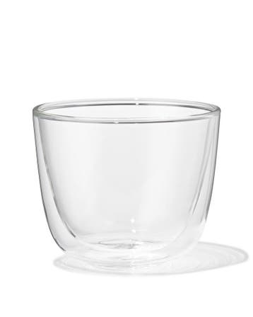 HEMA Mok 350ml borosilicaatglas dubbelwandig 2+1 gratis, Verzenden