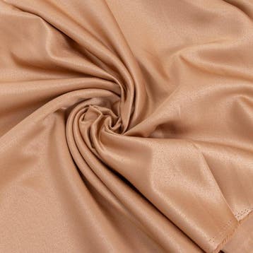 BA020 - Satijnweefsel in goud-beige satijn - glanzend en