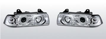 Koplampen Angel Eyes | geschikt voor BMW E36 Coupé Cabrio 19, Auto-onderdelen, Verzenden, Nieuw, BMW