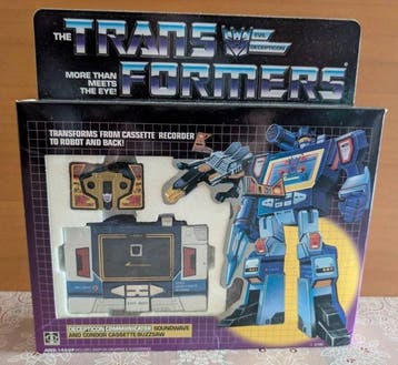 Takara - Hasbro - Action figure Transformers Soundwave -