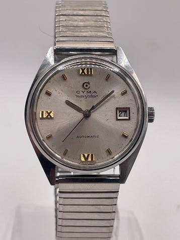 Cyma - navystar - Zonder minimumprijs - Heren - 1960-1969, Nieuw