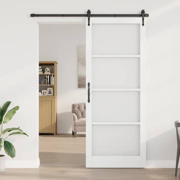vidaXL Binnendeur ORKDAL Wit voorbehandeld 93 x 232 cm, Verzenden, Nieuw