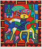 Clemens Briels (1946) - The act with the floating chair