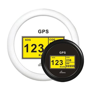 Wema Digitale GPS-GPS Digital SOG COG Trip 60KN/110Km Kleur:, Ophalen of Verzenden, Nieuw