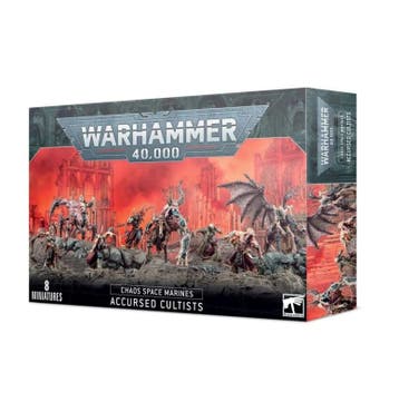 Chaos Space Marines Accursed Cultists (Warhammer nieuw), Ophalen of Verzenden, Nieuw
