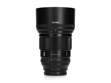Viltrox AF 75mm f/1.2 - Fujifilm X - 1 jaar garantie, Ophalen of Verzenden, Zo goed als nieuw, Viltrox