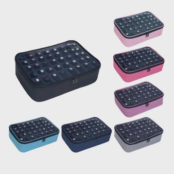 Opbergtas voor 40 Nagellakflesjes - Draagbare Cosmetische Or, Verzenden, Nieuw