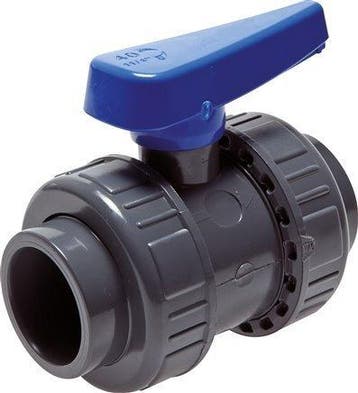 PVC 2-weg Kogelkraan Dubbele Wartel 110 mm Sok EPDM, Verzenden, Nieuw
