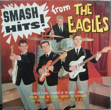 LP gebruikt - The Eagles - Smash Hits From The Eagles, Verzenden, Zo goed als nieuw, Overige formaten