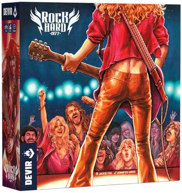Rock Hard: 1977 - Board game | Devir - Gezelschapsspellen, Verzenden, Nieuw
