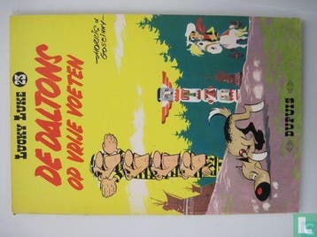 Lucky Luke - De Daltons op vrije voeten - 1964, Eén stripboek, Verzenden, Gelezen, Goscinny, René.