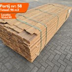 Thermo vuren geschaafde plank 3000-2450x140x19mm, Ophalen of Verzenden, Nieuw