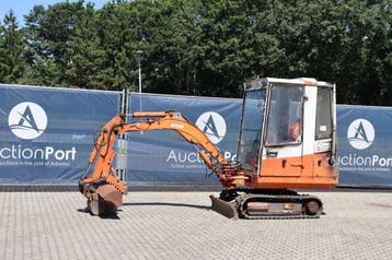 Veiling: Minigraver Atlas R404 Diesel 11.9kW 1992, Zakelijke goederen, Machines en Bouw | Kranen en Graafmachines, Ophalen, Graafmachine