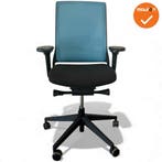 Gispen Zinn - 4D Armleggers - Zwart gestoffeerde zitting..., Werkplek, Ophalen of Verzenden, Gebruikt, Stoel