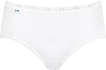 sloggi Basic Maat 46 + Dames Midi slip - Wit, Verzenden