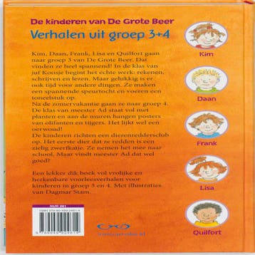 De kinderen van De Grote Beer / Verhalen uit groep 3 + 4 /, Verzenden, Gelezen, Carry Slee