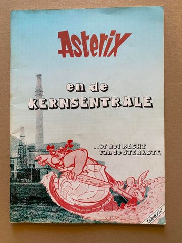Asterix en de Kernsentrale - Illegale Stripparodie -1979, Verzenden, Asterix en Obelix, Gebruikt, Boek of Spel
