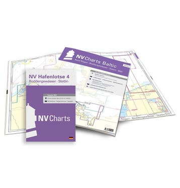 NV Charts Oostzee Serie 4 - Rond Rügen - Boddengewässer - St, Ophalen of Verzenden, Nieuw
