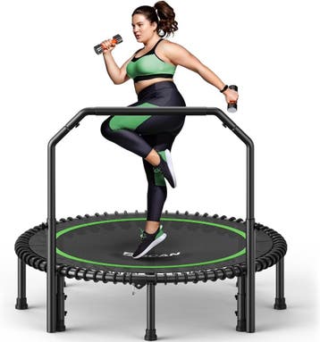 Indoor Trampoline Staal | 204kg Belastbaar | Laatste Stuk!, Ophalen of Verzenden, Zo goed als nieuw, Rug, Overige typen