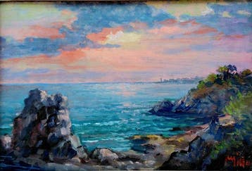 Mario Illusi Millus (1925-1992) - Costa Toscana (Marina di
