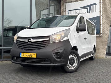 Opel Vivaro Combi 1.6d*BPM VRIJ*EX.BTW*A/C*CRUISE*9PERS.*PER, Stof, Gebruikt, Euro 6, Wit