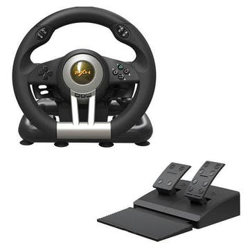 PXN - V3 Pro - Race Stuur - Zwart PS4 Morgen in huis!, Spelcomputers en Games, Ophalen of Verzenden, Zo goed als nieuw, PlayStation 4